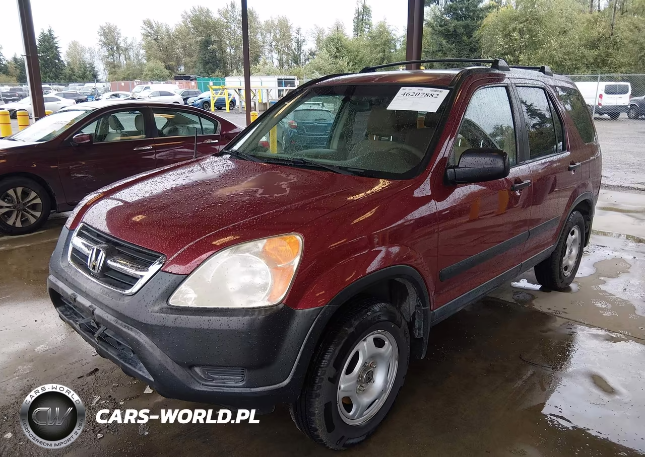 2004 Honda Cr-V Lx VIN:JHLRD77494C001734 - 2