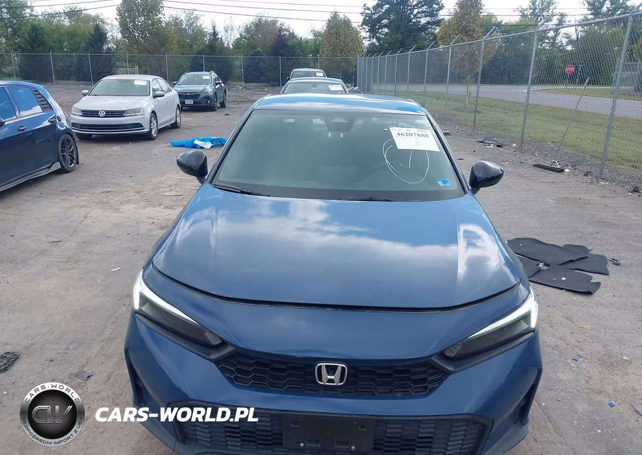 2025 Honda Civic 4D Ex VIN:2HGFE2F58SH594167 - 12