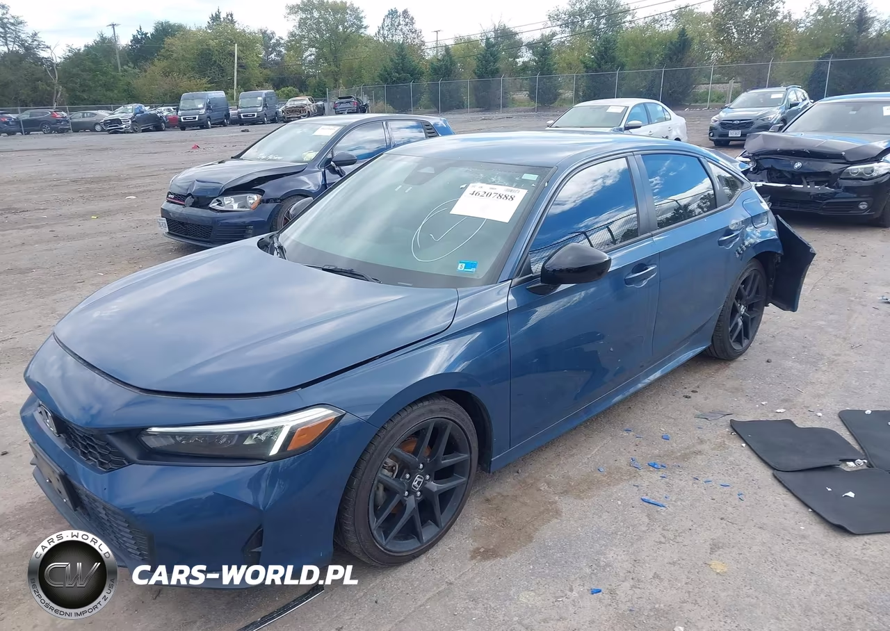 2025 Honda Civic 4D Ex VIN:2HGFE2F58SH594167 - 2
