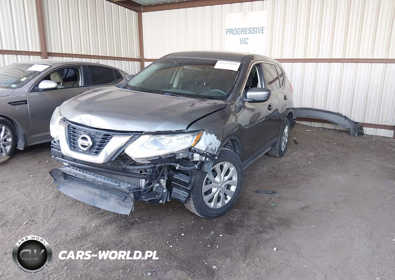 2017 Nissan Rogue S VIN:KNMAT2MV2HP537842 - 2