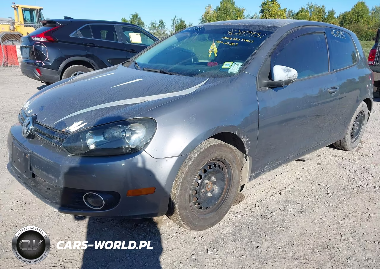 2012 Volkswagen Golf Conv VIN:WVWBB7AJ9CW311334 - 2