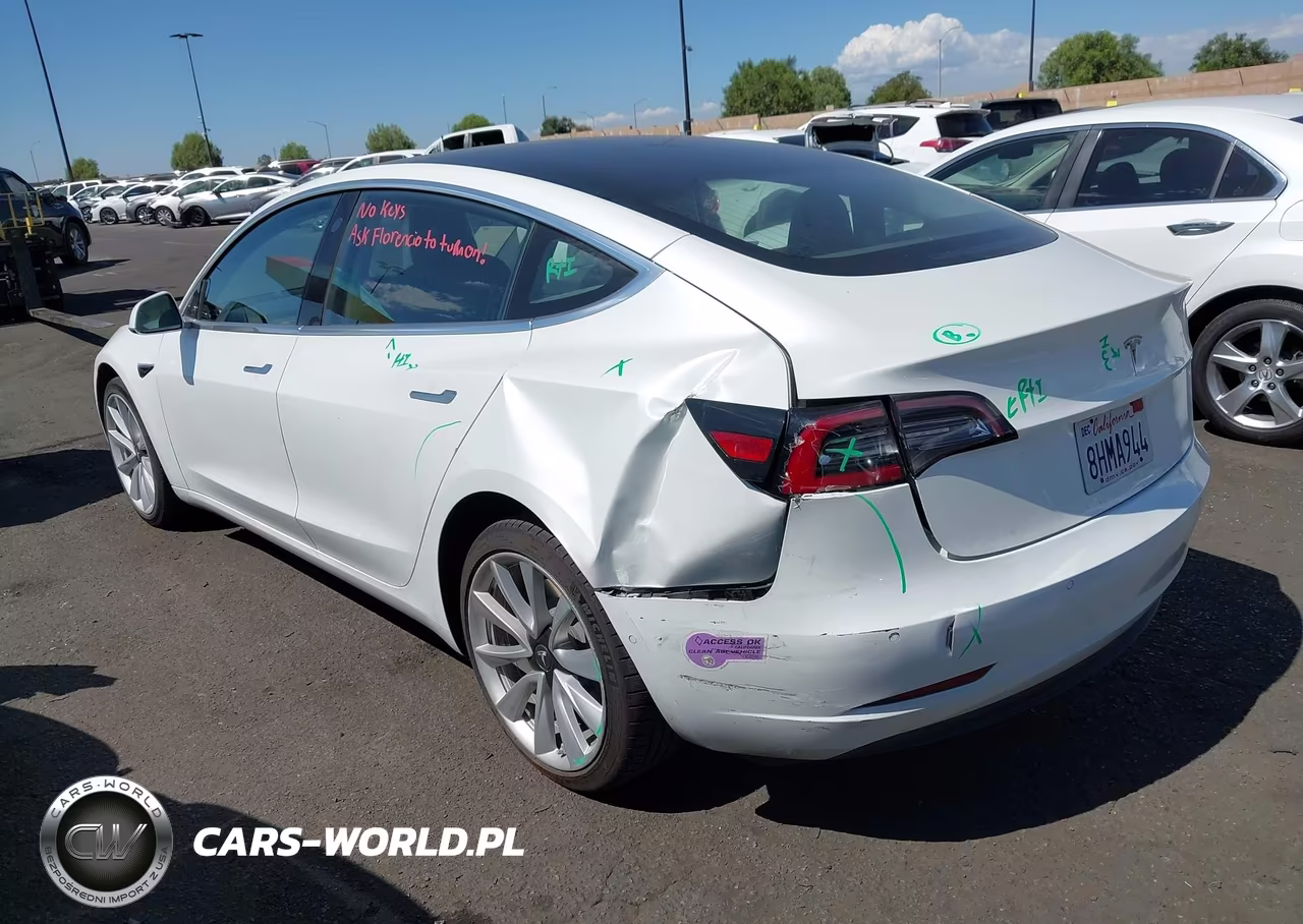 2018 Tesla Modelo 3 Long Range-Mid Range VIN:5YJ3E1EA7JF154682 - 3