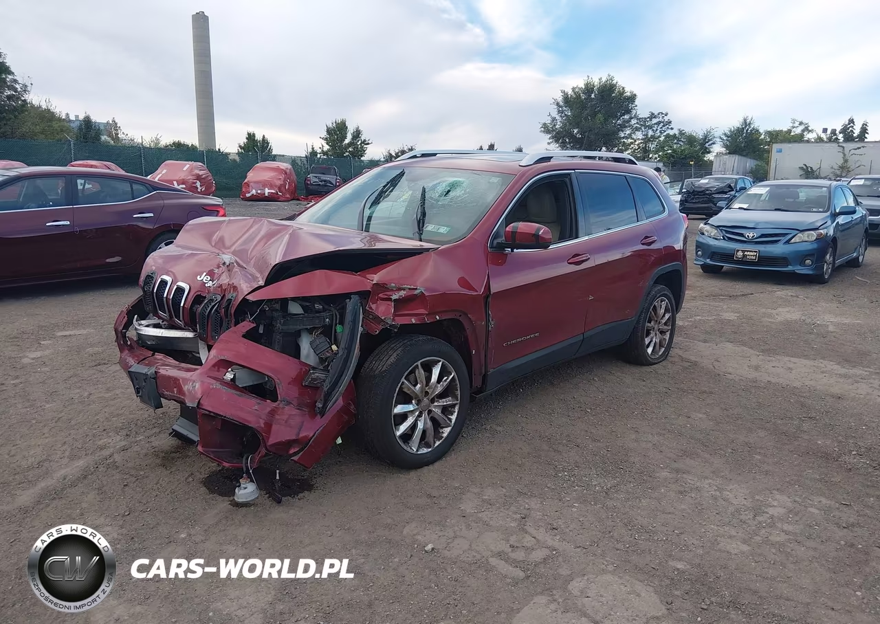 2016 Jeep Cherokee Limited VIN:1C4PJMDS2GW120243 - 2