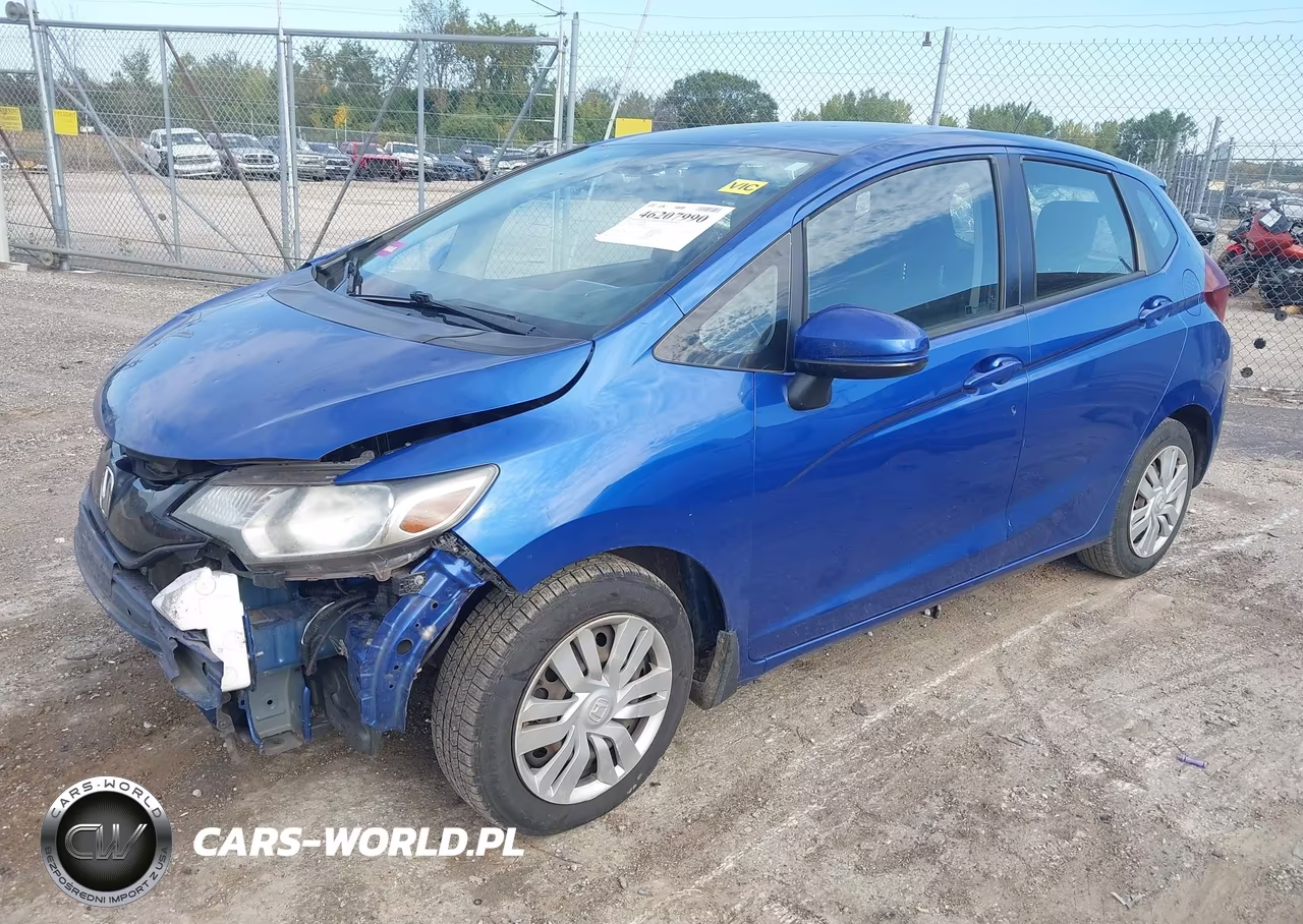 2016 Honda Fit Lx VIN:JHMGK5H57GS014061 - 2