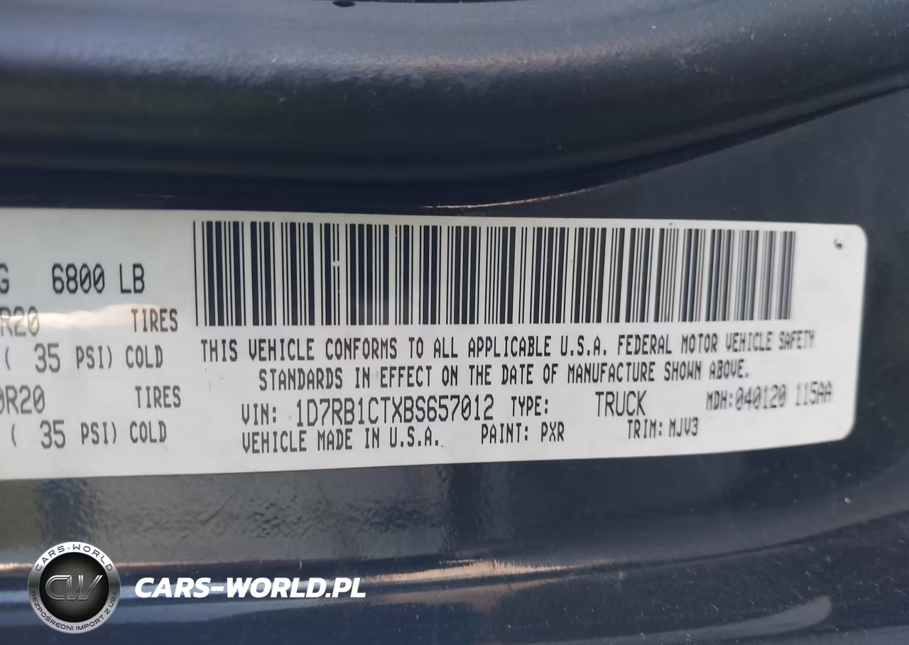 2011 Ram Ram 1500 Slt VIN:1D7RB1CTXBS657012 - 9