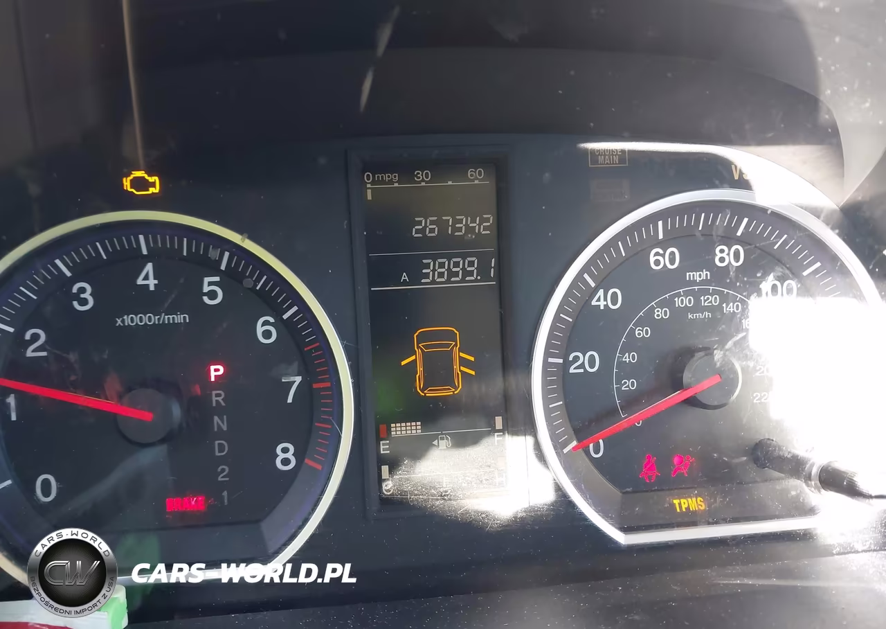 2009 Honda Cr-V Lx VIN:5J6RE48329L021436 - 7