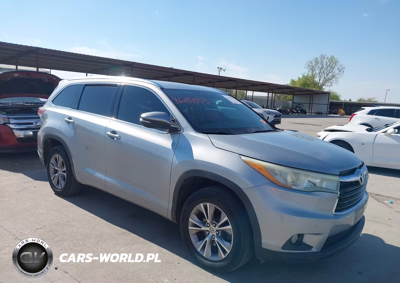 2015 Toyota Highlander Xle V6