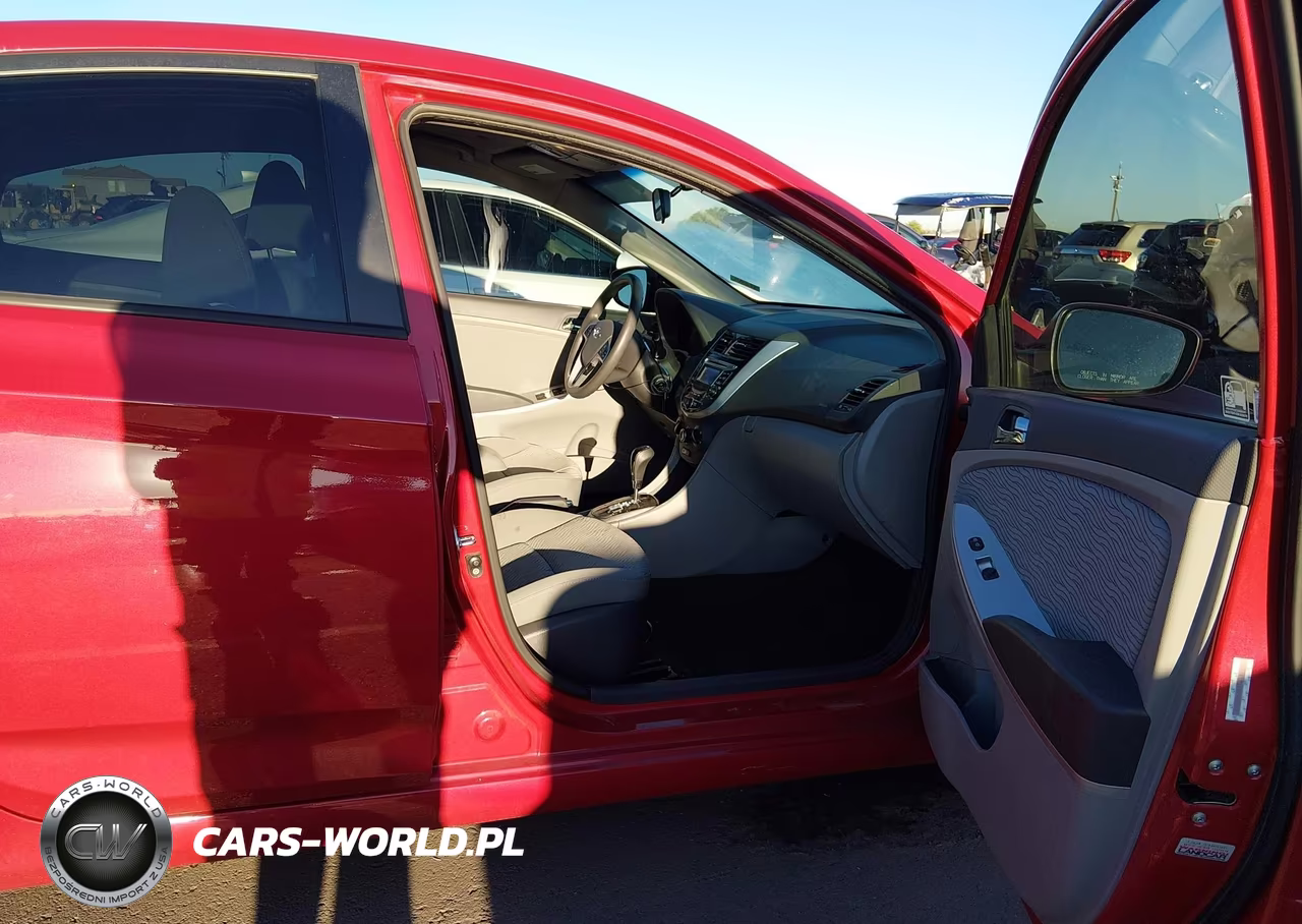 2012 Hyundai Accent Gls VIN:KMHCU4AE5CU187912 - 5