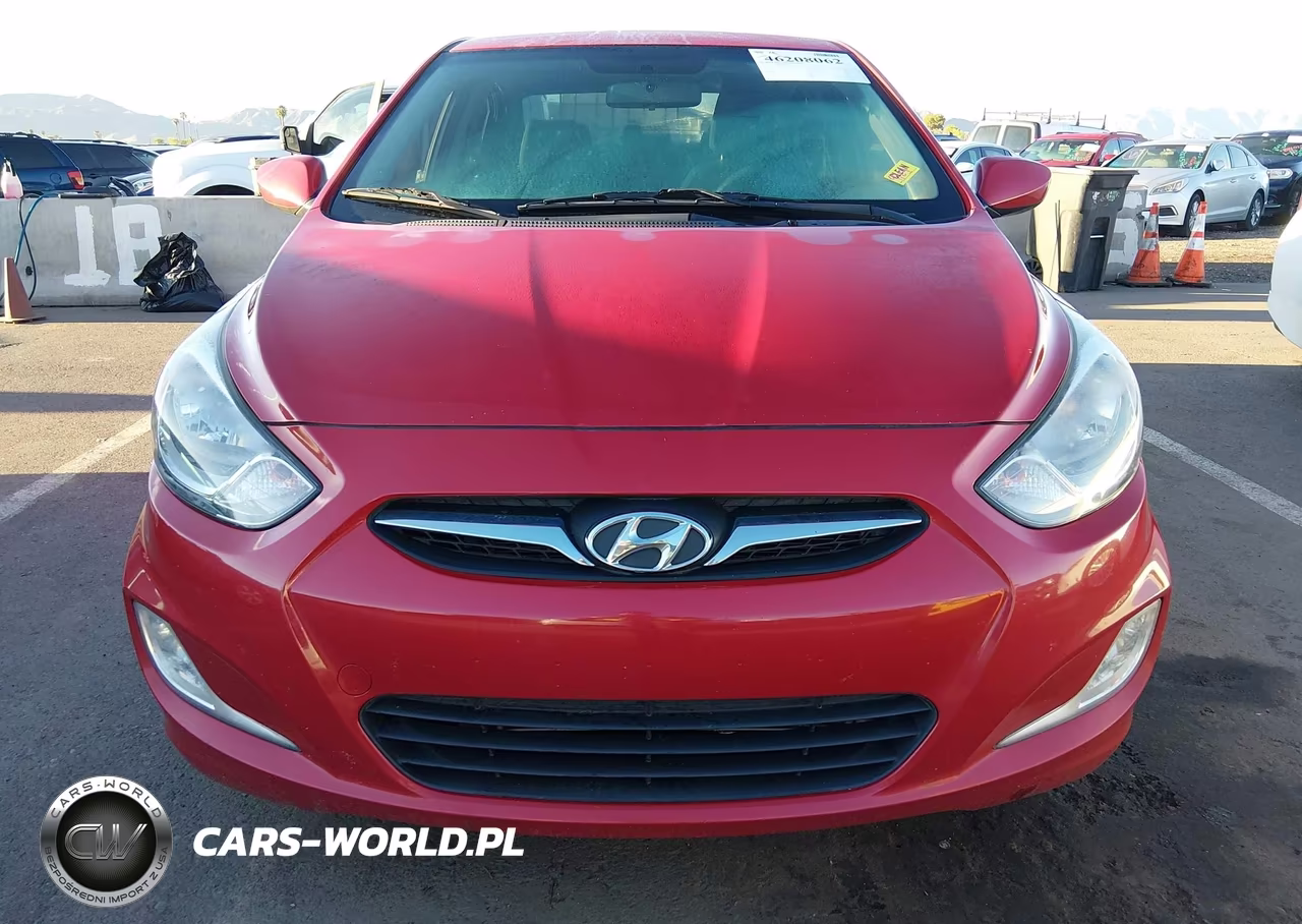 2012 Hyundai Accent Gls VIN:KMHCU4AE5CU187912 - 6
