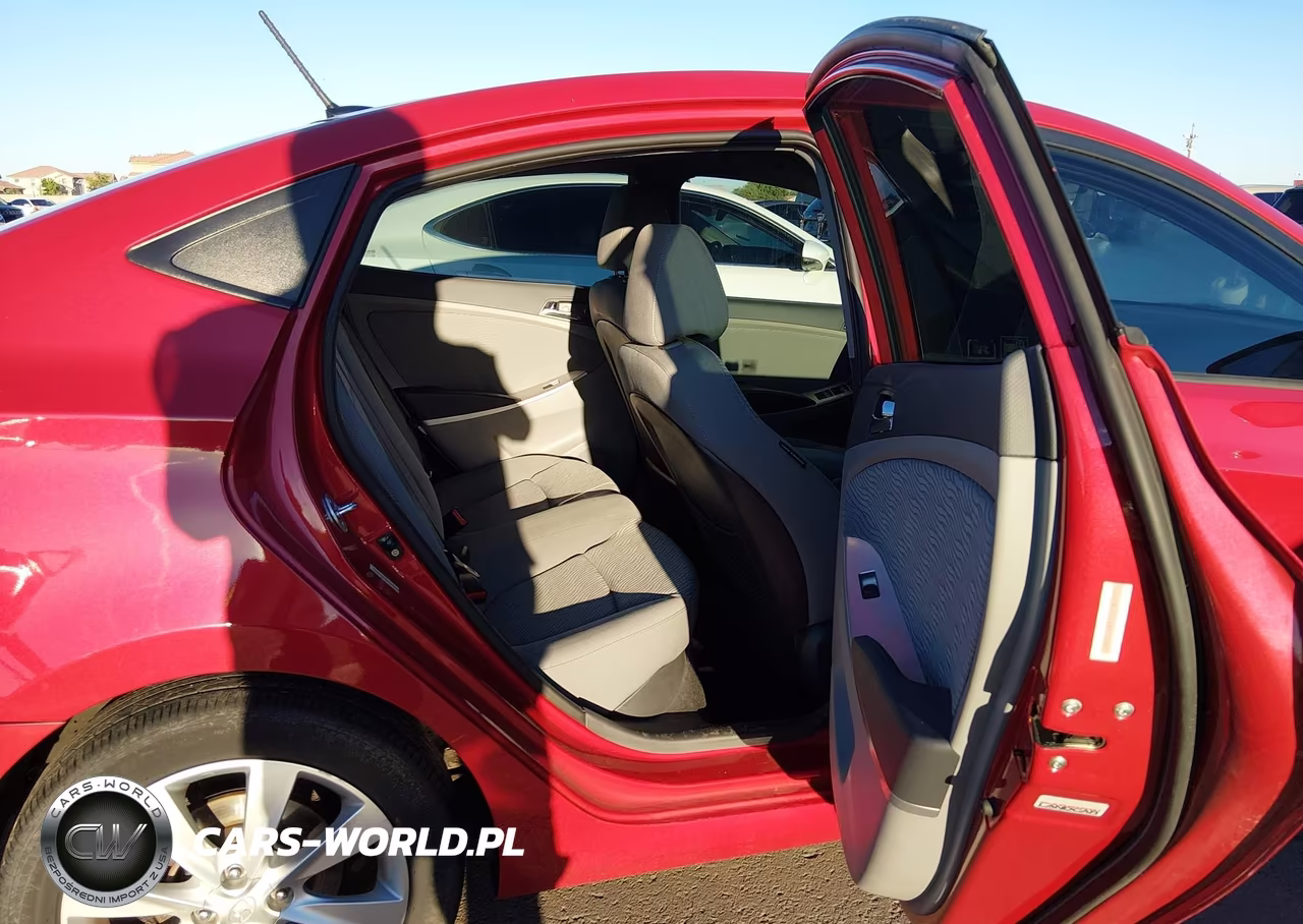 2012 Hyundai Accent Gls VIN:KMHCU4AE5CU187912 - 8