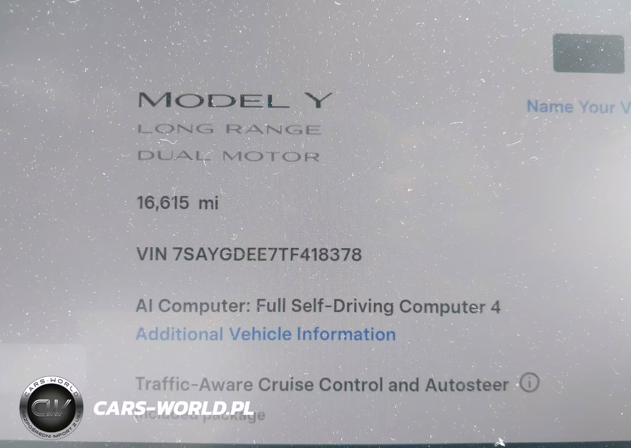 2026 Tesla Model Y All-Wheel Drive-Long Range Launch Series-Premium All-Wheel Drive VIN:7SAYGDEE7TF418378 - 16