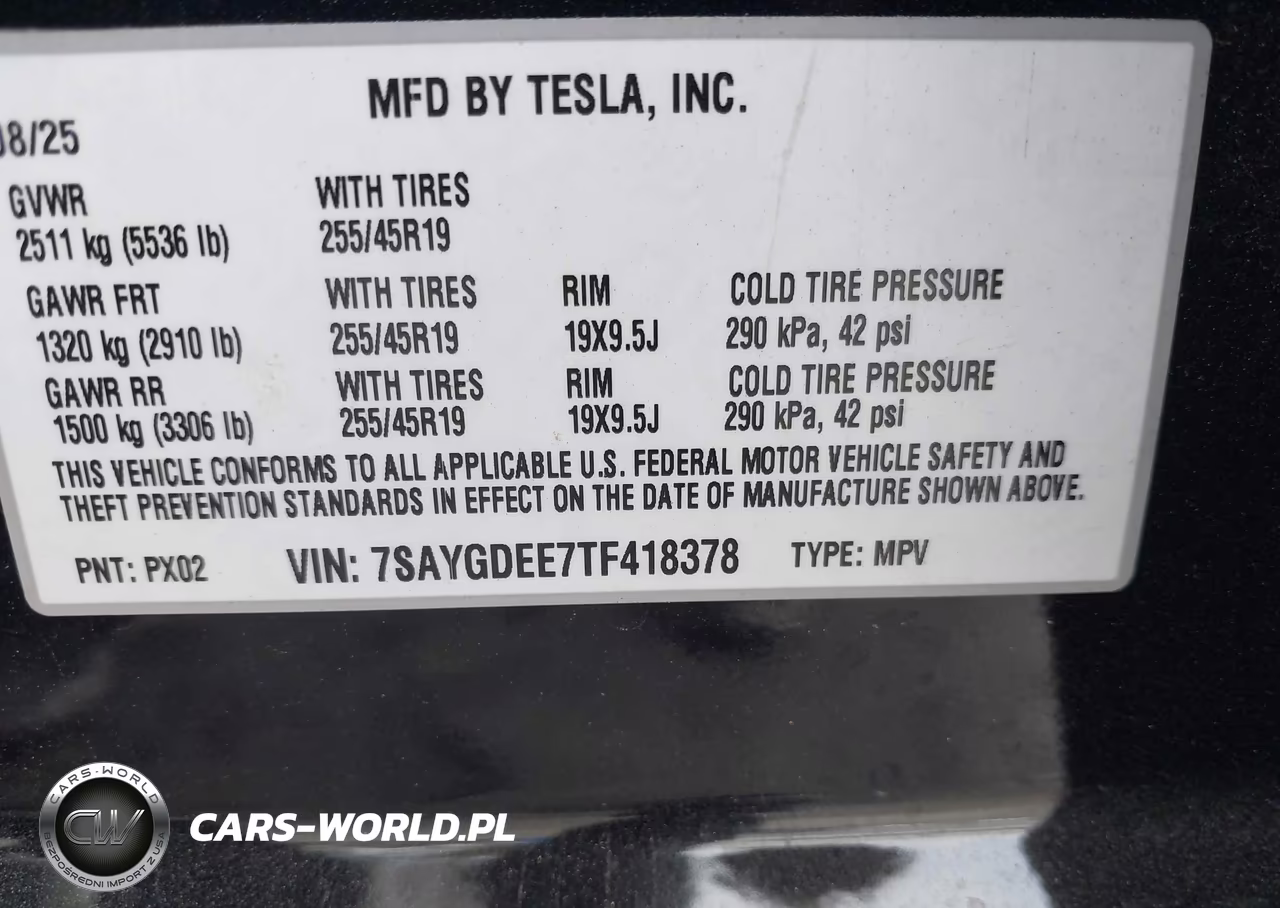 2026 Tesla Model Y All-Wheel Drive-Long Range Launch Series-Premium All-Wheel Drive VIN:7SAYGDEE7TF418378 - 9