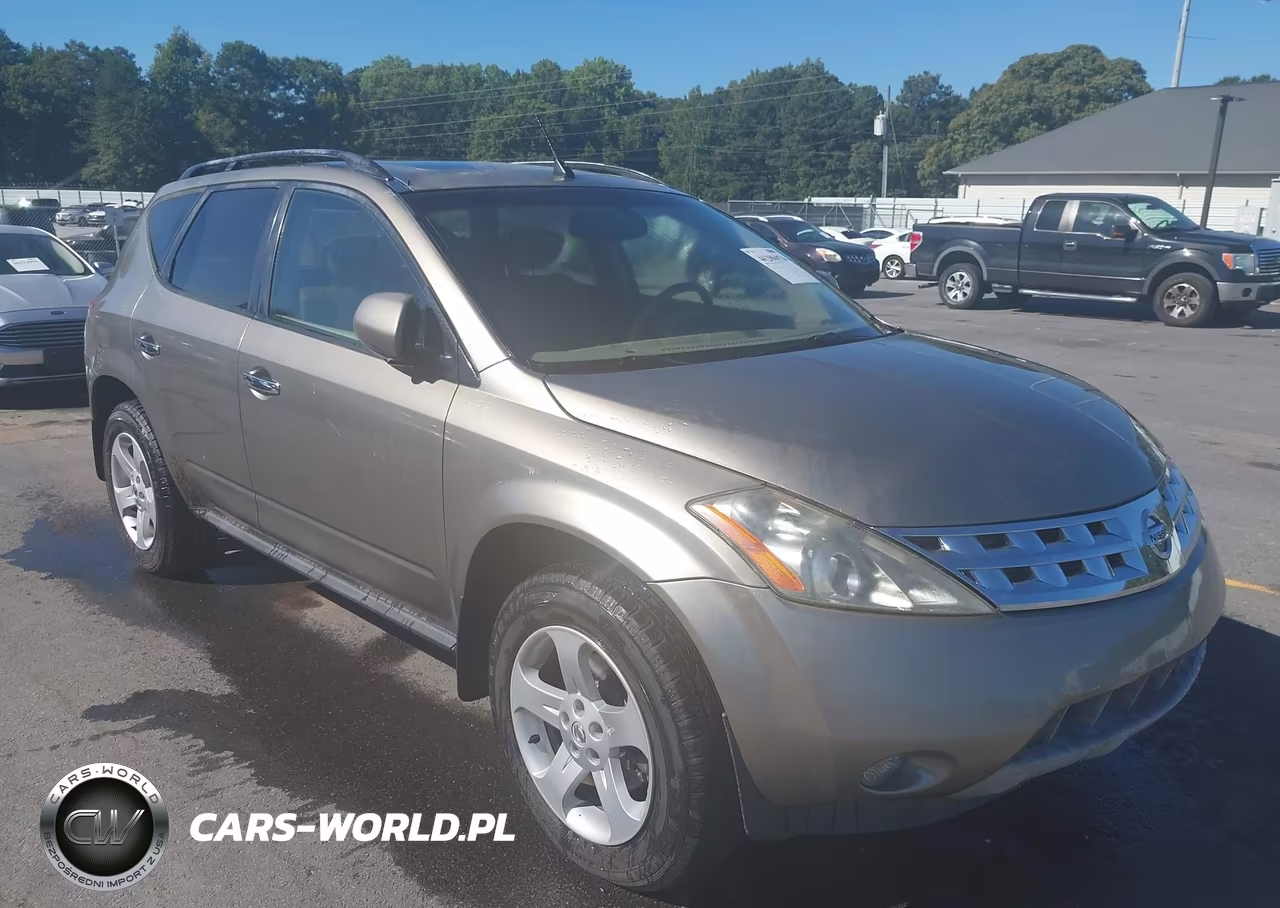 2004 Nissan Murano Sl VIN:JN8AZ08T04W224997 - 1
