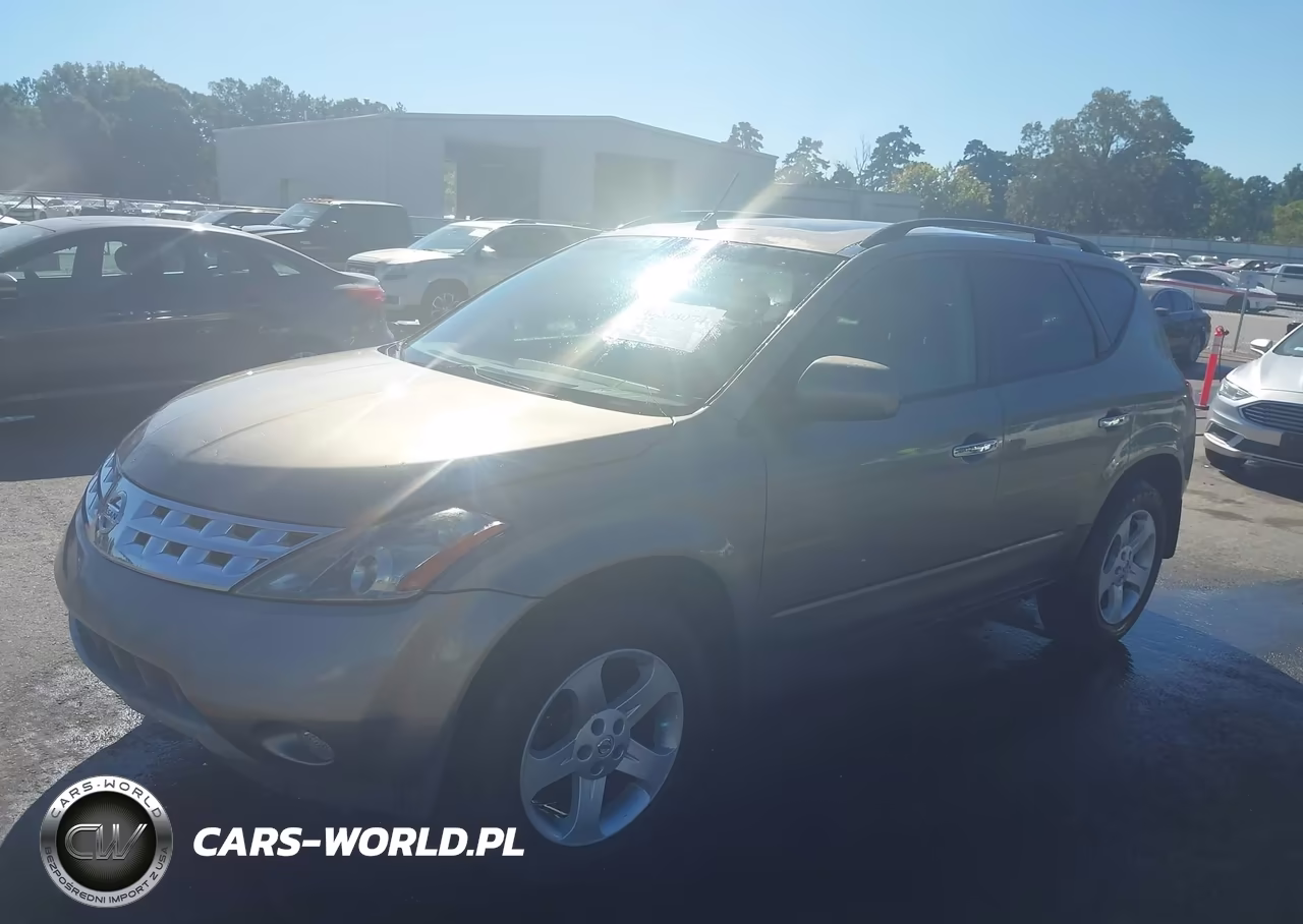 2004 Nissan Murano Sl VIN:JN8AZ08T04W224997 - 2