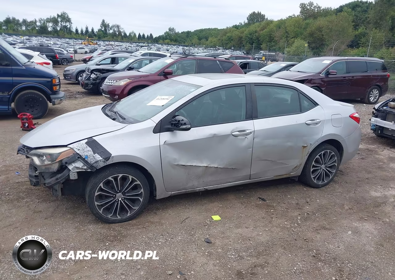 2015 Toyota Corolla S Plus VIN:2T1BURHE5FC378878 - 14