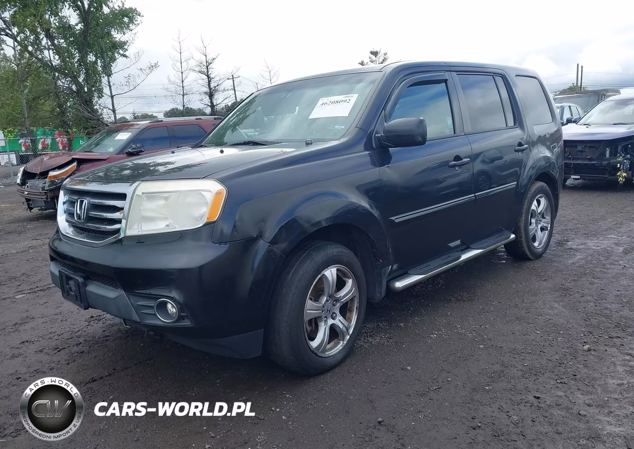 2012 Honda Pilot Ex-L VIN:5FNYF4H58CB024674 - 2