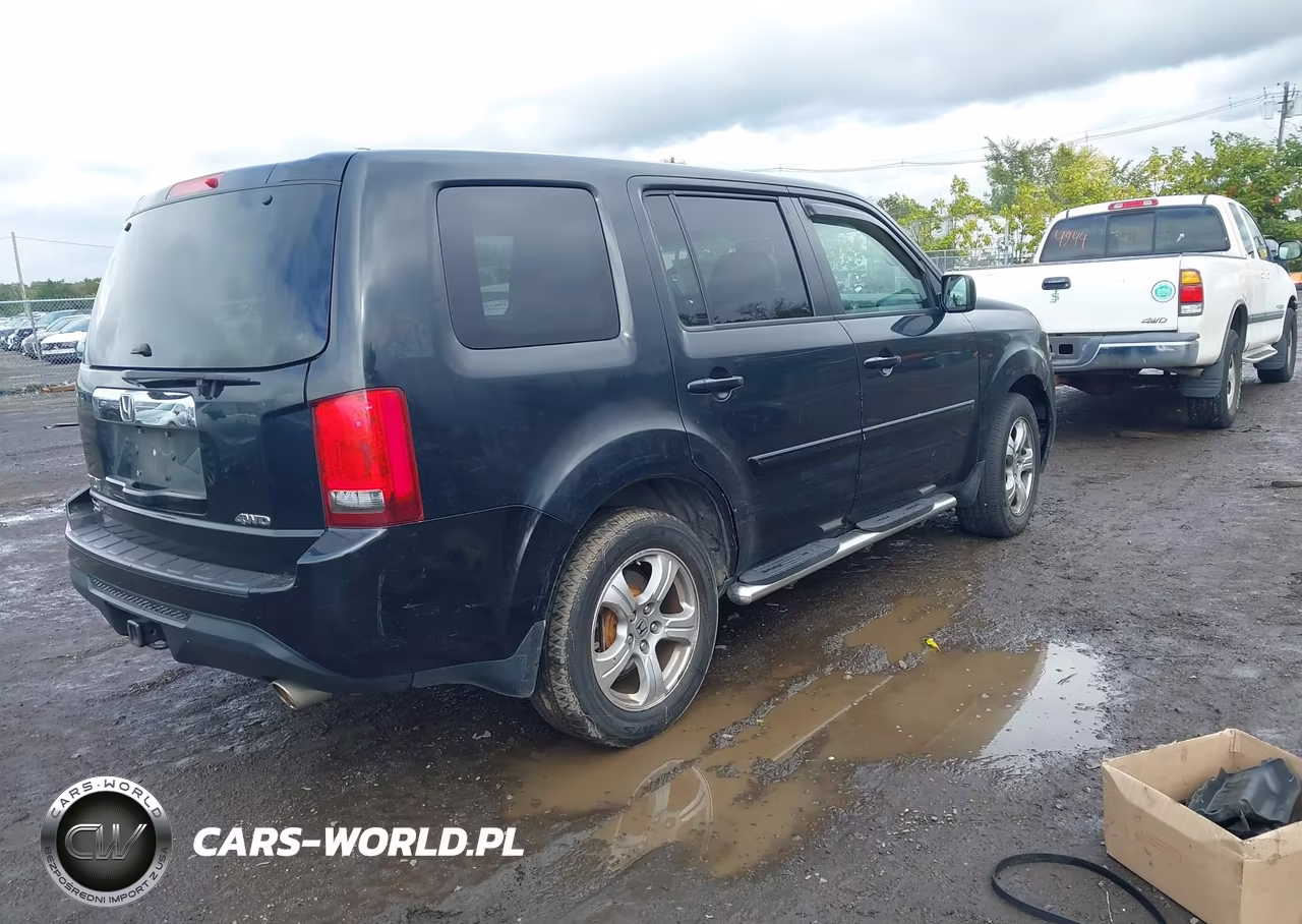 2012 Honda Pilot Ex-L VIN:5FNYF4H58CB024674 - 4