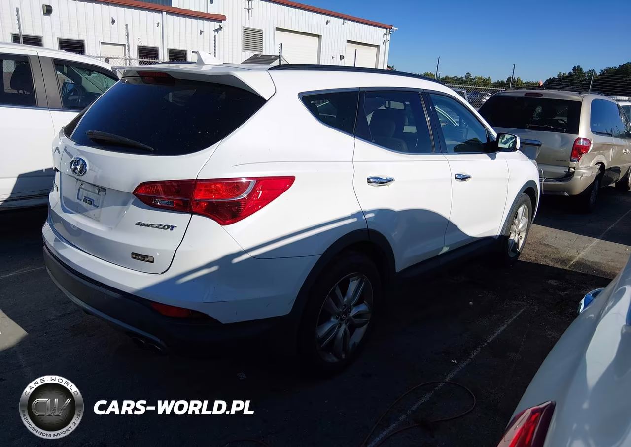 2013 Hyundai Santa Fe 2.0T Sport VIN:5XYZU3LA1DG091054 - 4