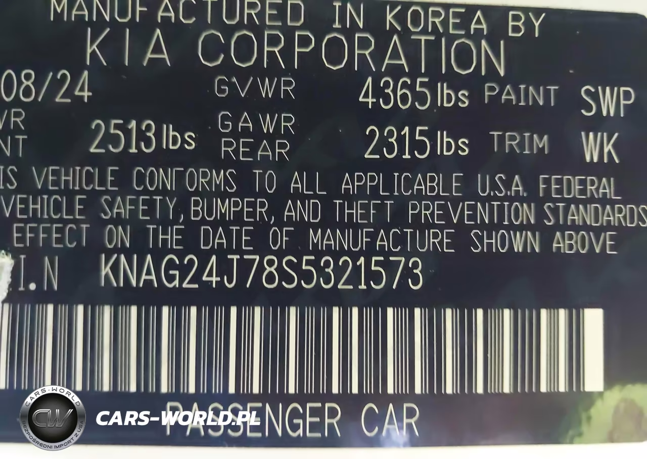 2025 Kia K5 Lxs VIN:KNAG24J78S5321573 - 9