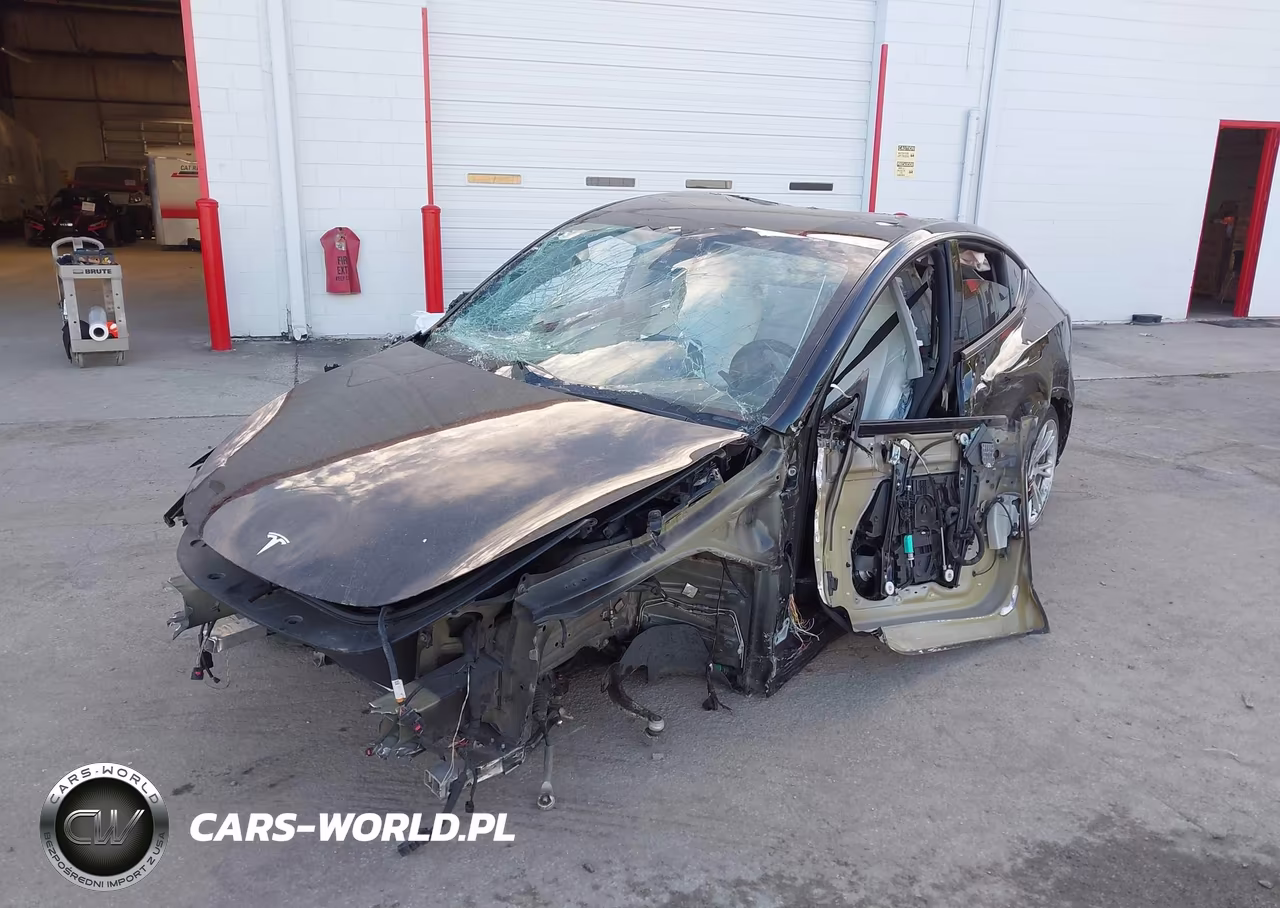 2021 Tesla Model Y Long Range Dual Motor All-Wheel Drive VIN:5YJYGDEE8MF244691 - 2