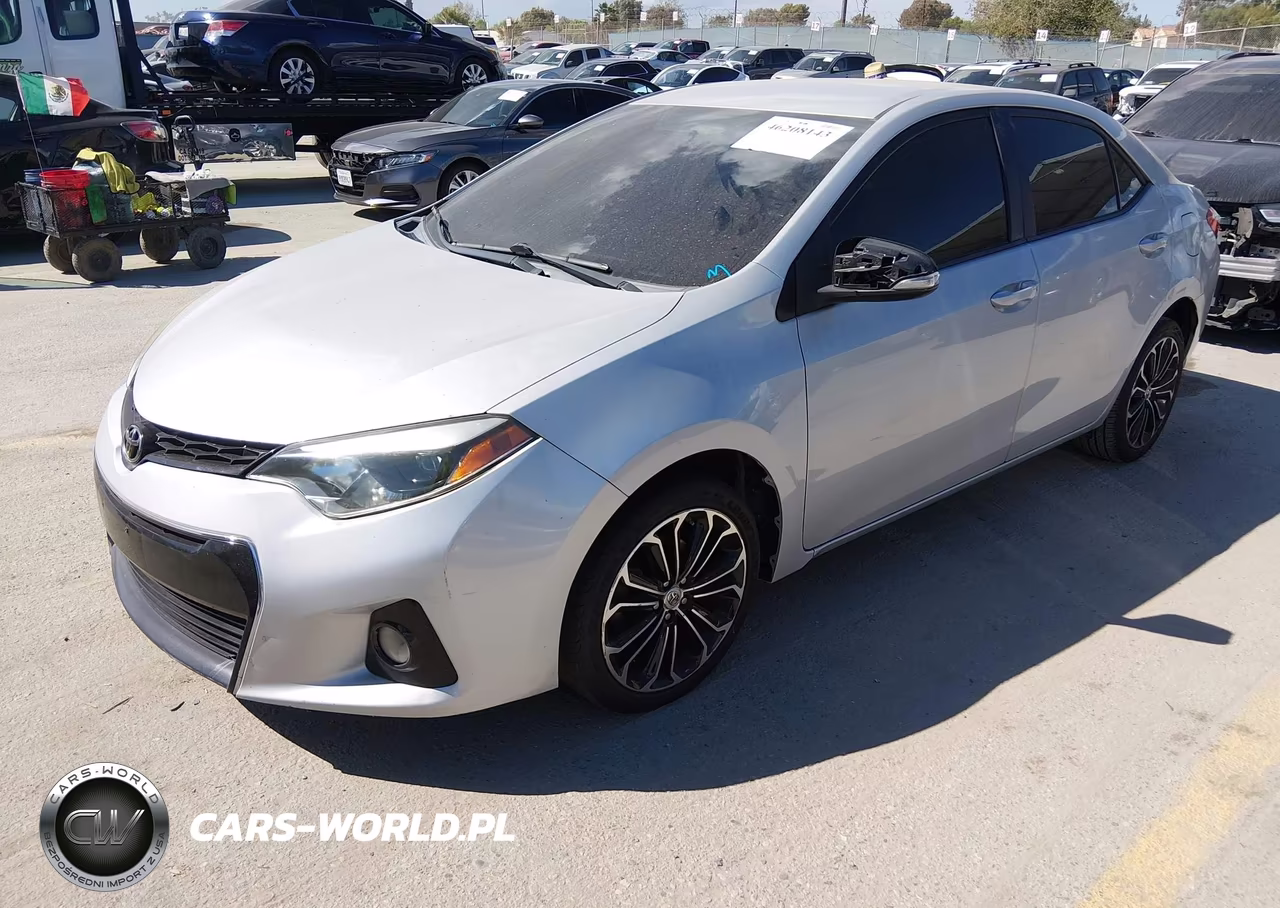 2015 Toyota Corolla S Plus VIN:2T1BURHE0FC423225 - 2