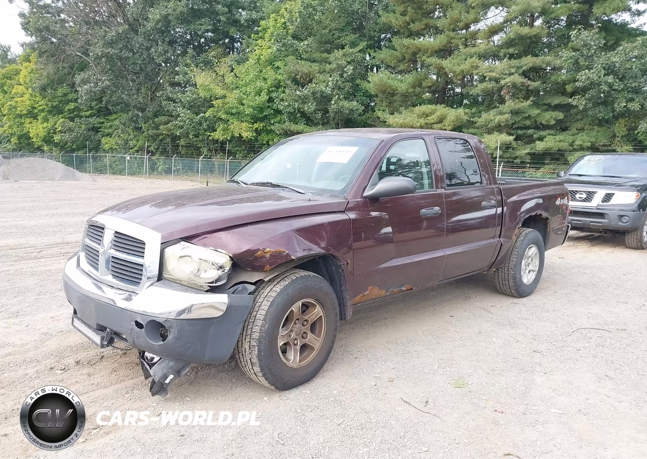 2005 Dodge Dakota Slt VIN:1D7HW48N65S288617 - 2