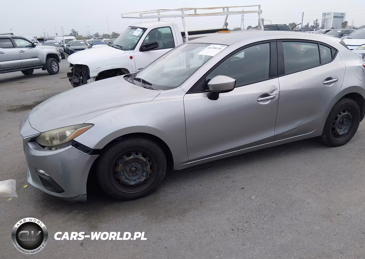 2015 Mazda Mazda3 I Sport VIN:JM1BM1K75F1244159 - 2