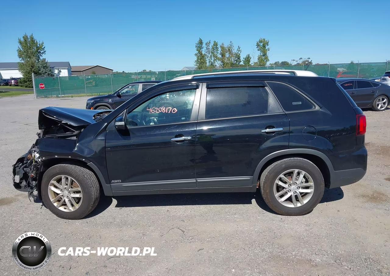 2014 Kia Sorento Lx VIN:5XYKTCA63EG550217 - 14