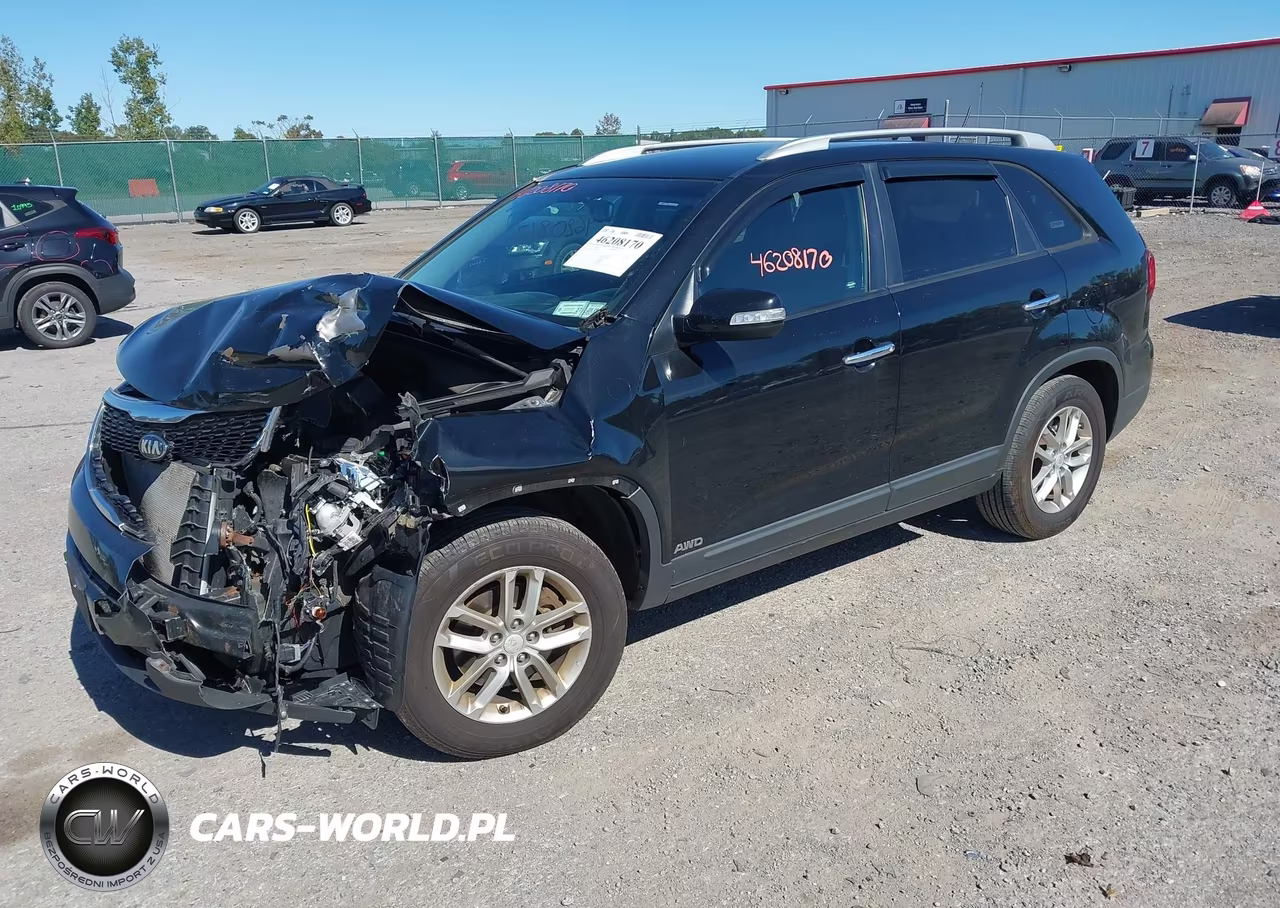 2014 Kia Sorento Lx VIN:5XYKTCA63EG550217 - 2