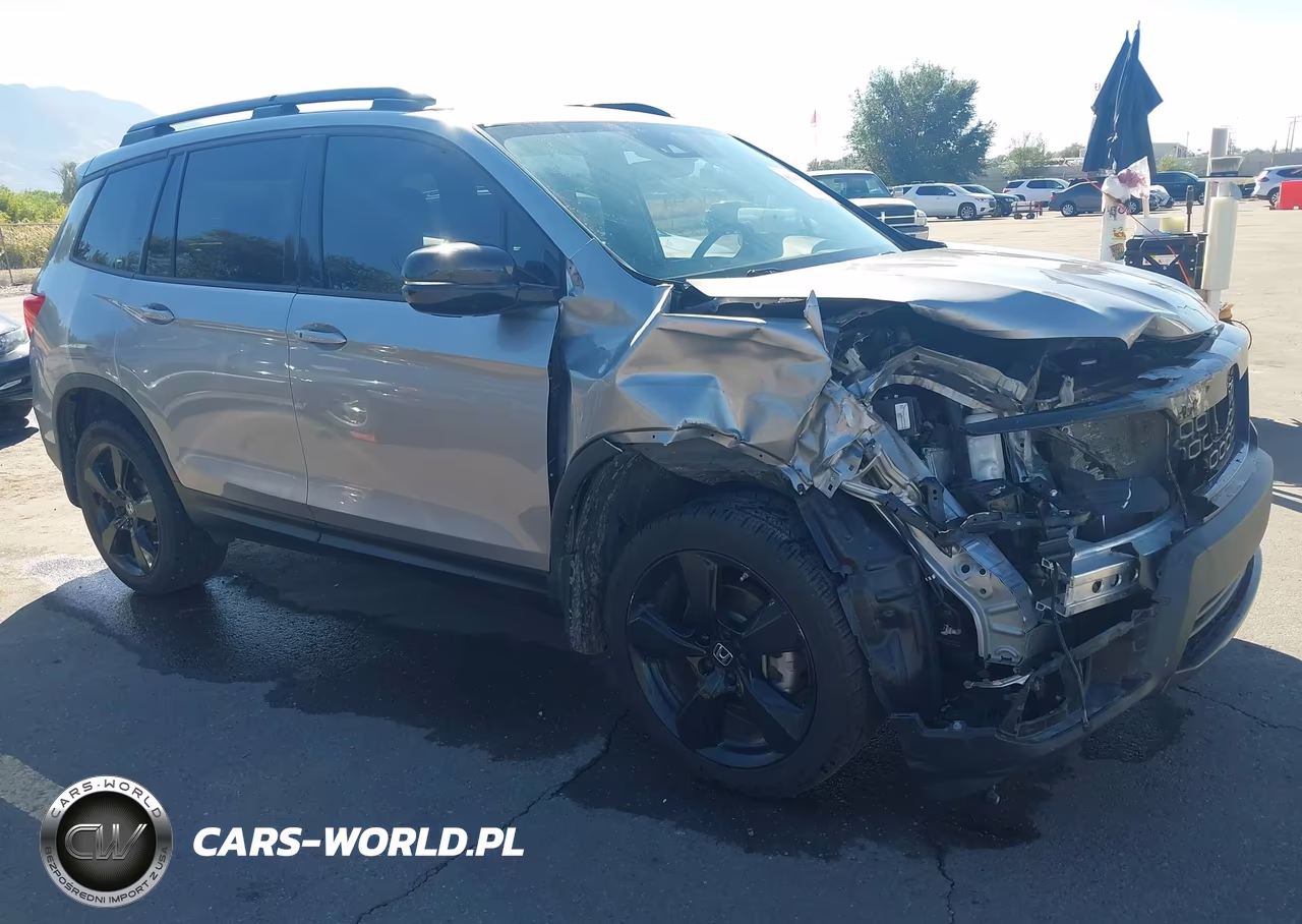 2021 Honda Passport Awd Elite VIN:5FNYF8H02MB008032 - 1