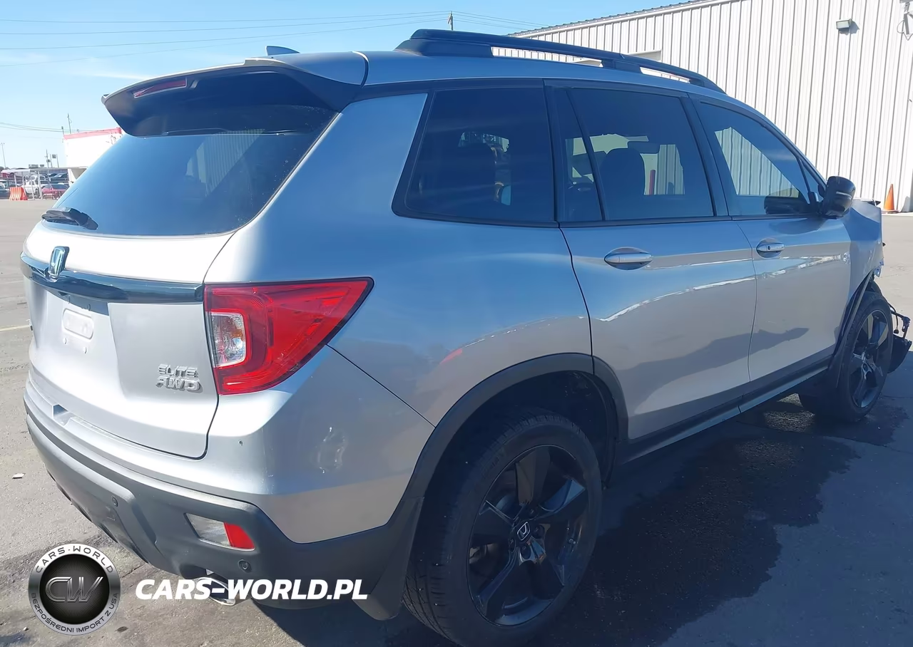 2021 Honda Passport Awd Elite VIN:5FNYF8H02MB008032 - 4