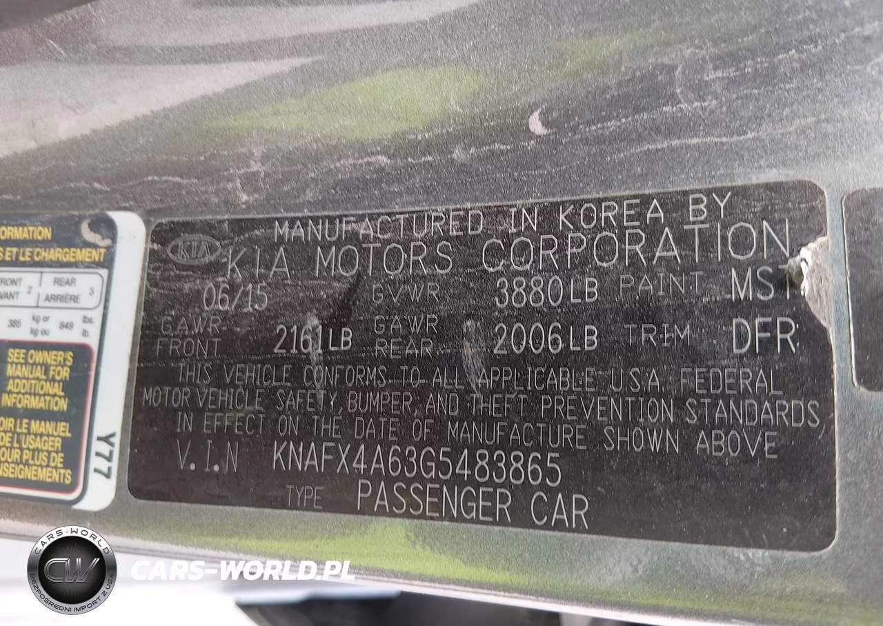 2016 Kia Forte Lx VIN:KNAFX4A63G5483865 - 9