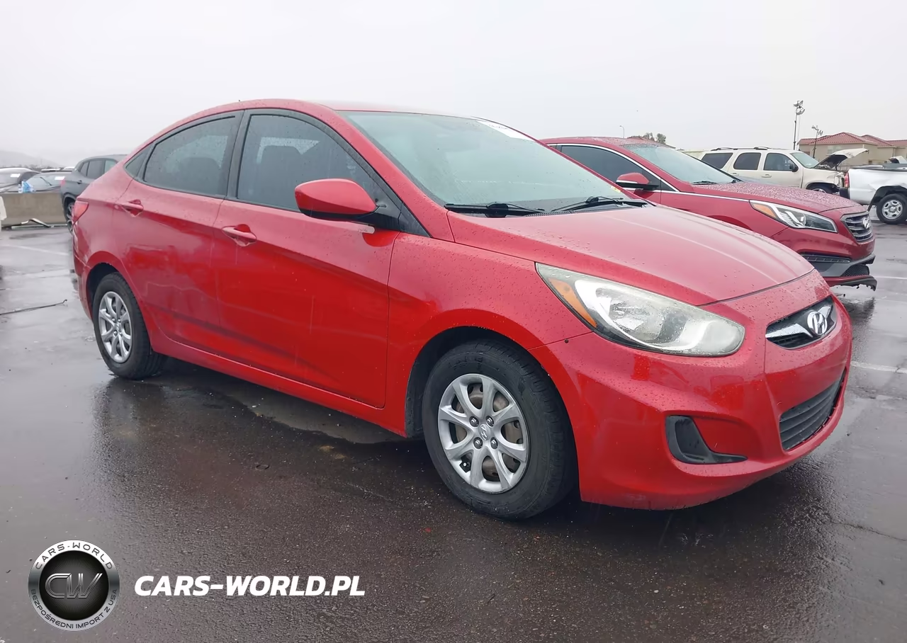 2013 Hyundai Accent Gls VIN:KMHCT4AE8DU522570 - 1
