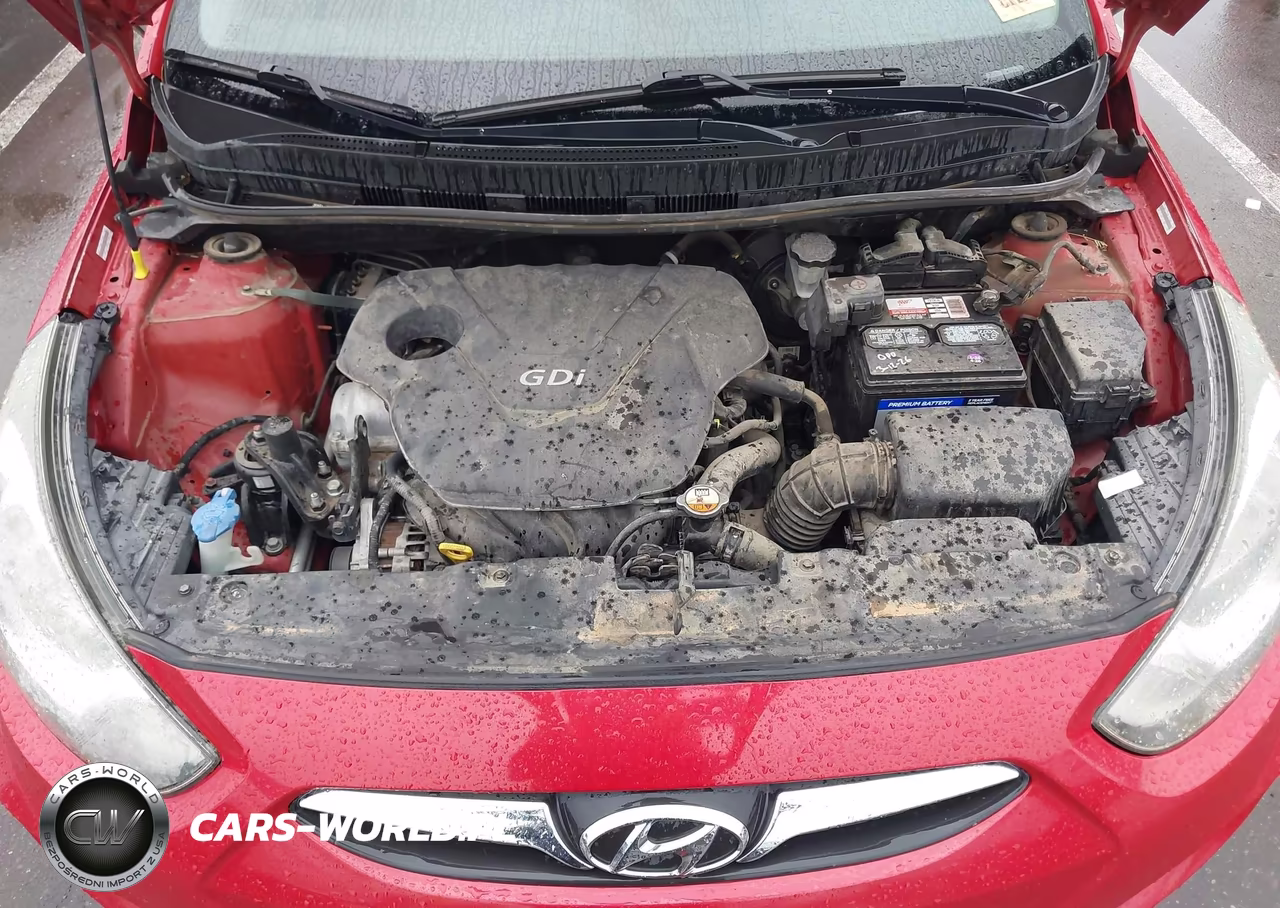 2013 Hyundai Accent Gls VIN:KMHCT4AE8DU522570 - 10
