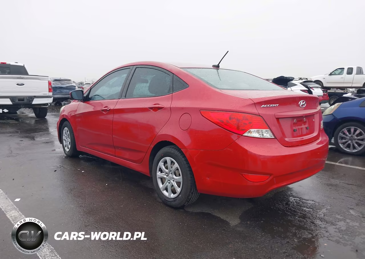 2013 Hyundai Accent Gls VIN:KMHCT4AE8DU522570 - 3