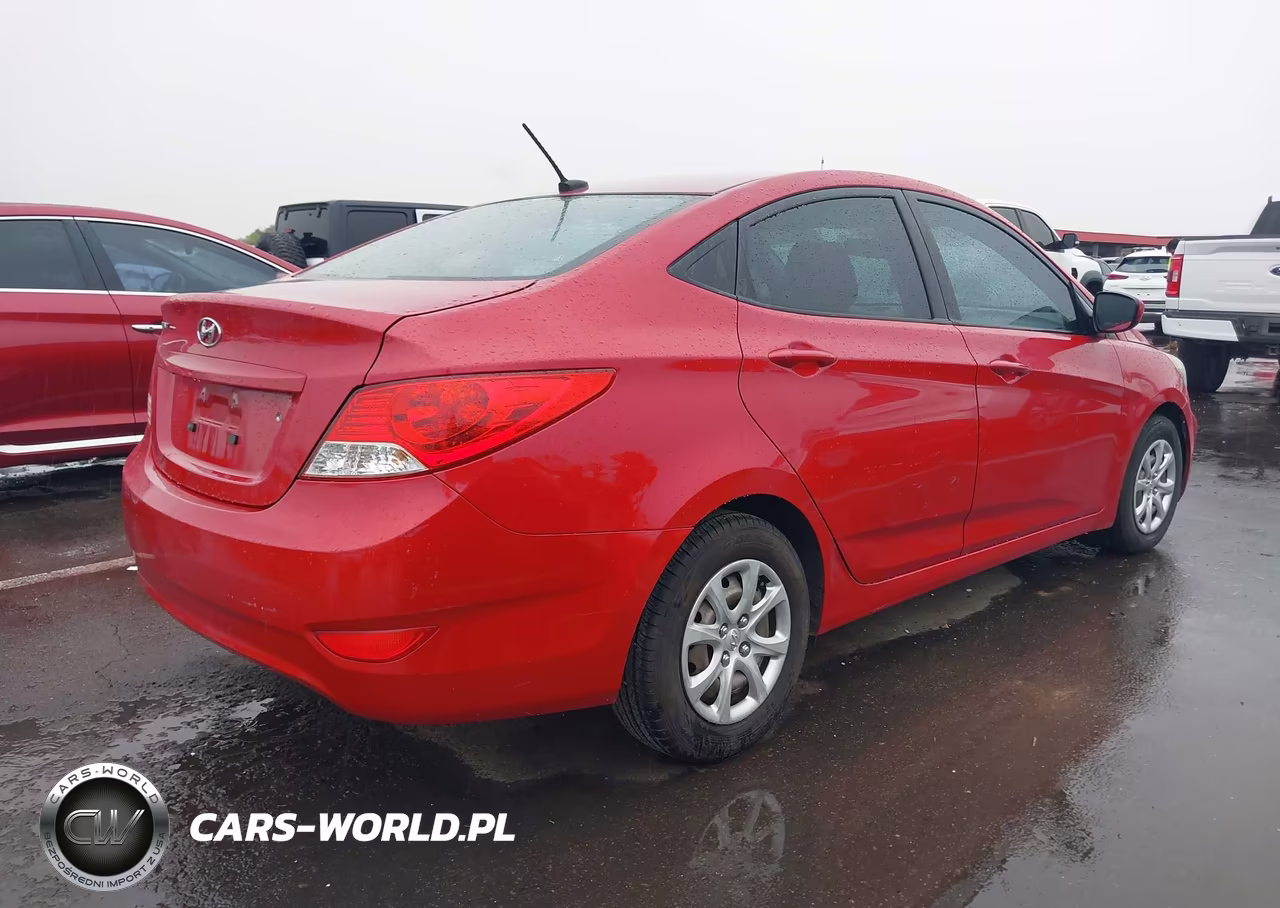 2013 Hyundai Accent Gls VIN:KMHCT4AE8DU522570 - 6