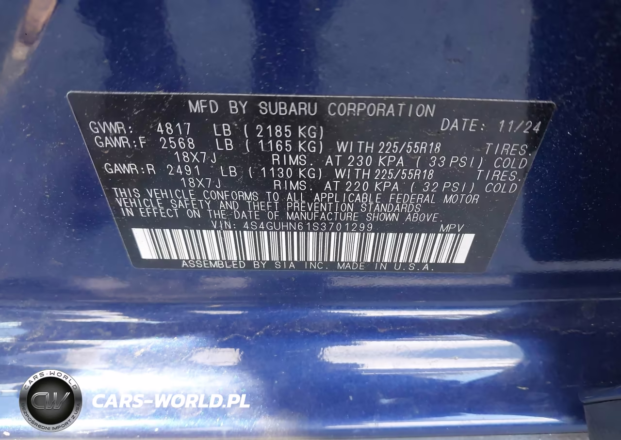 2025 Subaru Crosstrek Limited VIN:4S4GUHN61S3701299 - 9