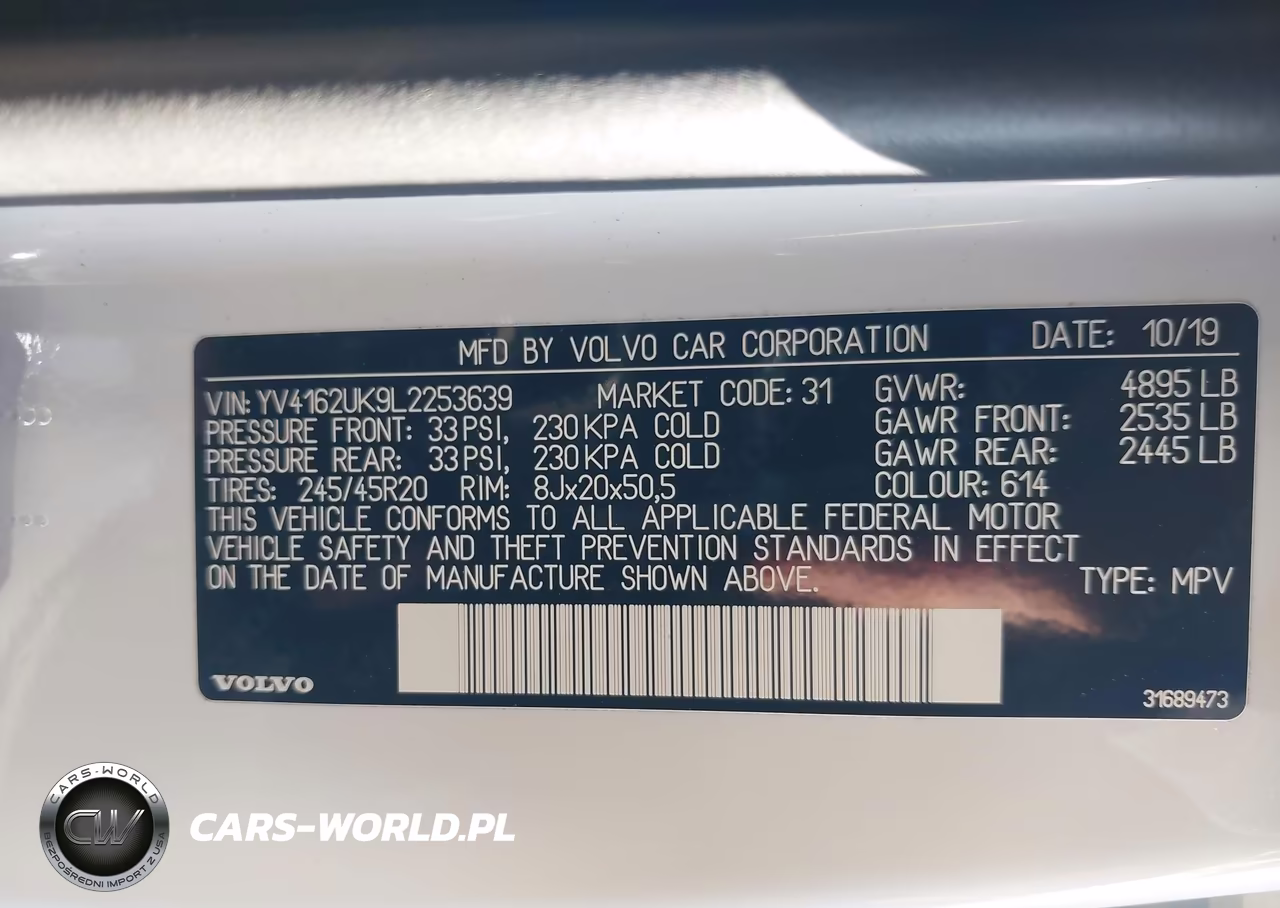 2020 Volvo Xc40 T5 Momentum VIN:YV4162UK9L2253639 - 9