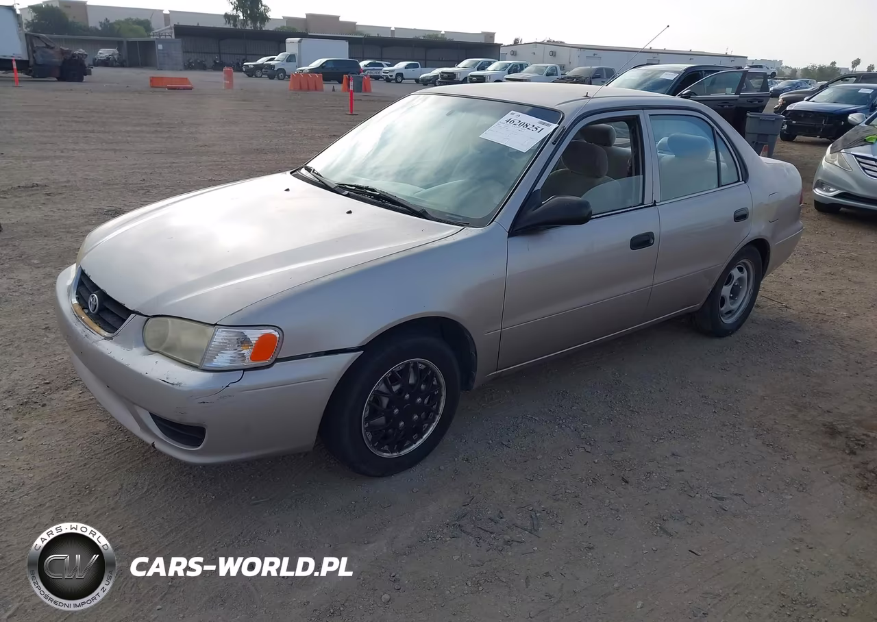 2002 Toyota Corolla Ce VIN:1NXBR12E72Z627444 - 2