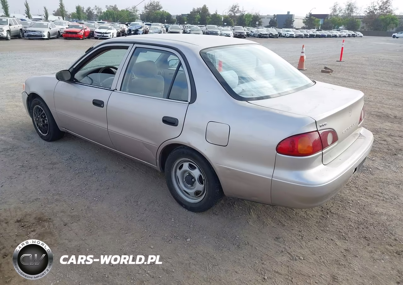 2002 Toyota Corolla Ce VIN:1NXBR12E72Z627444 - 3