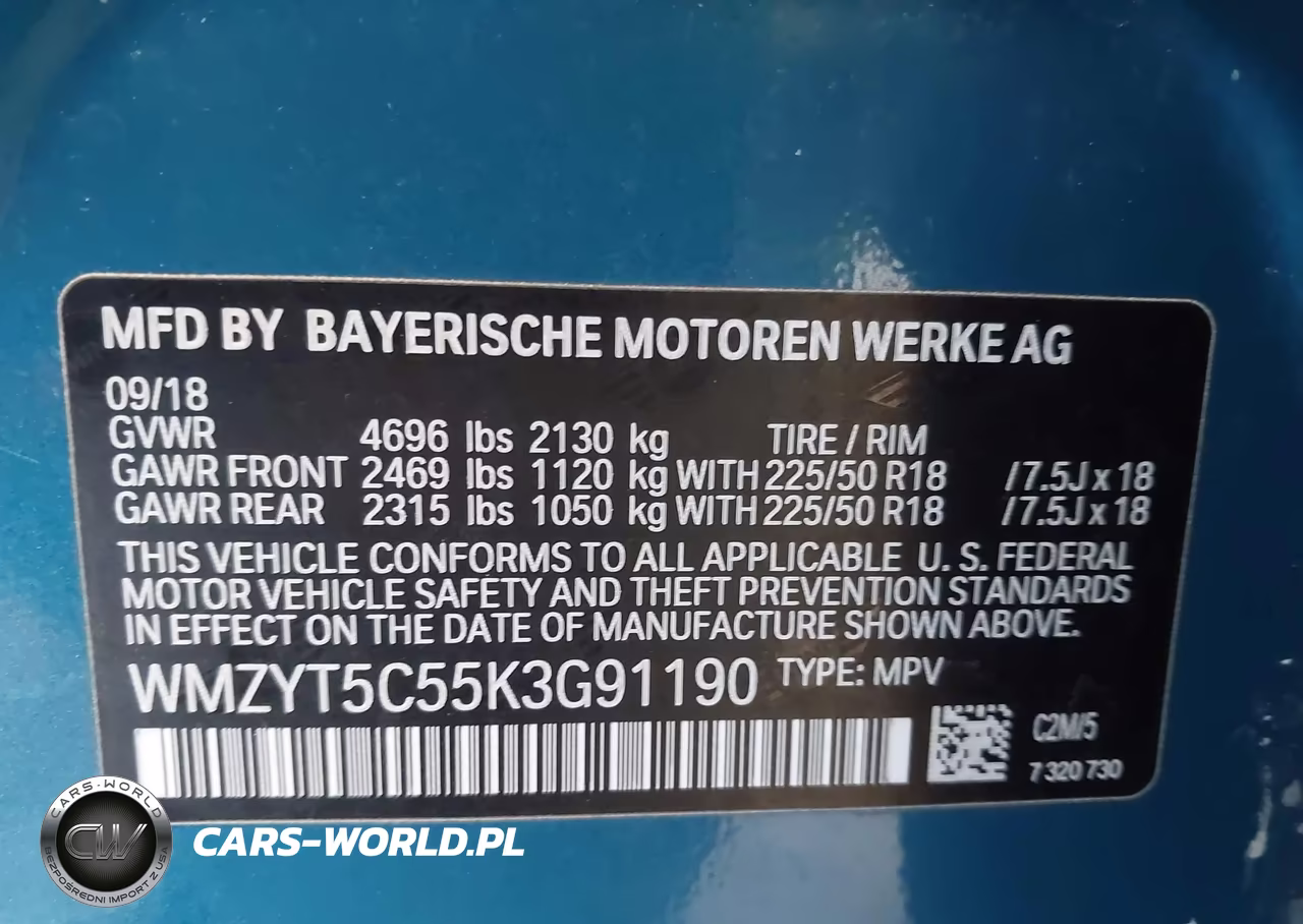 2019 Mini Countryman Cooper S VIN:WMZYT5C55K3G91190 - 9