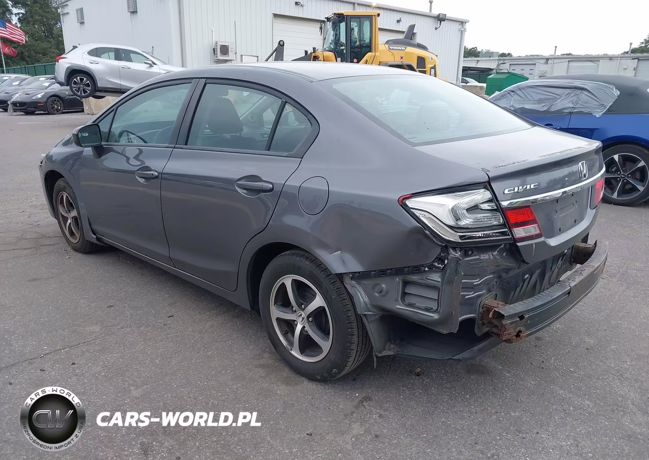 2015 Honda Civic Se VIN:19XFB2F75FE222909 - 3