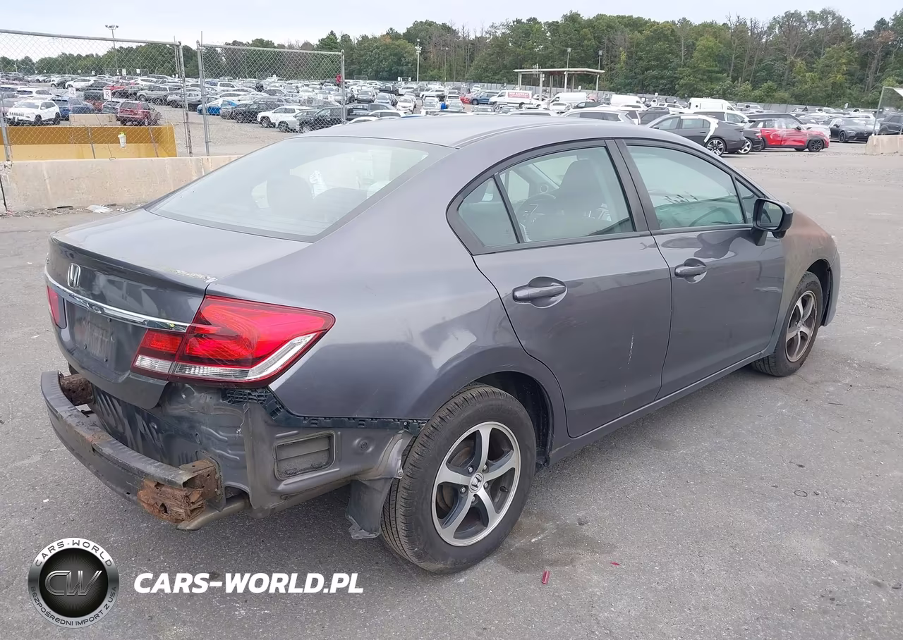 2015 Honda Civic Se VIN:19XFB2F75FE222909 - 4
