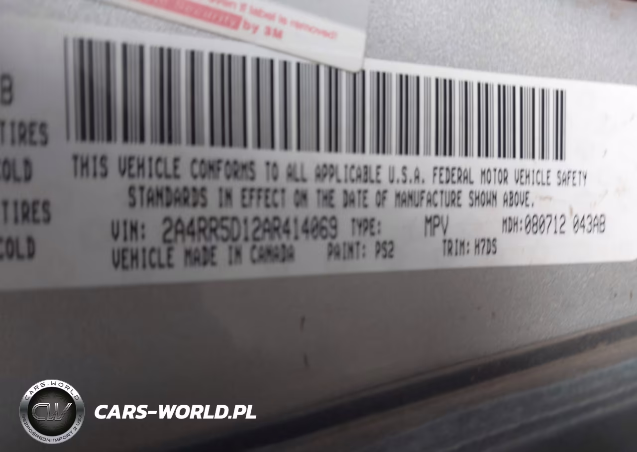 2010 Chrysler Town & Country Touring VIN:2A4RR5D12AR414069 - 9