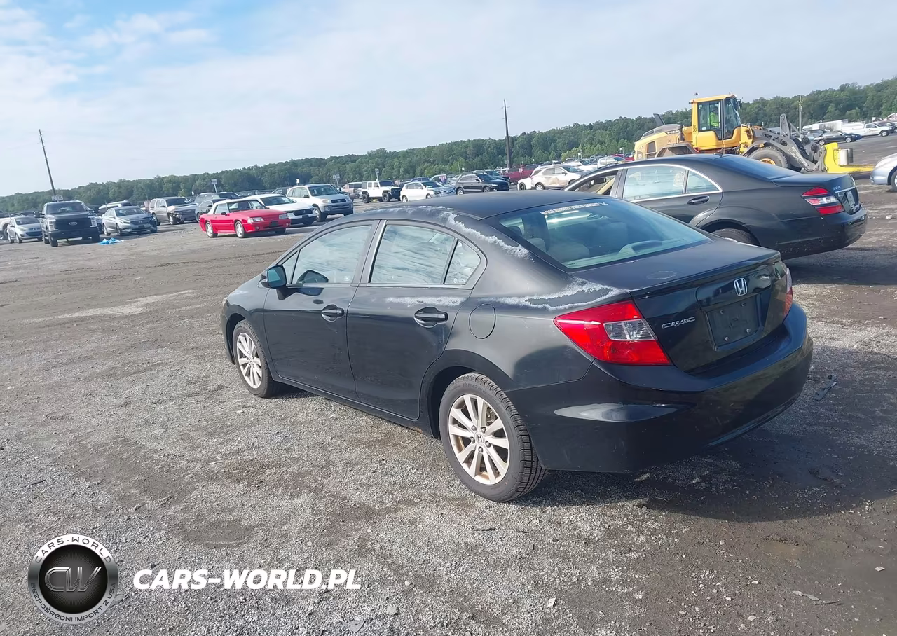 2012 Honda Civic Sdn Ex VIN:2HGFB2F8XCH525792 - 3