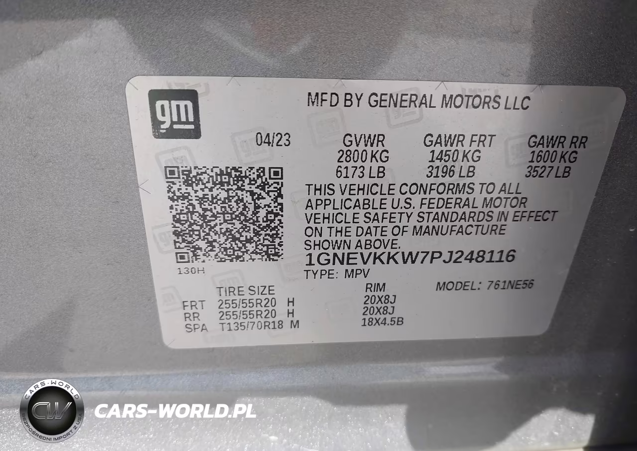 2023 Chevrolet Traverse Awd Premier VIN:1GNEVKKW7PJ248116 - 9