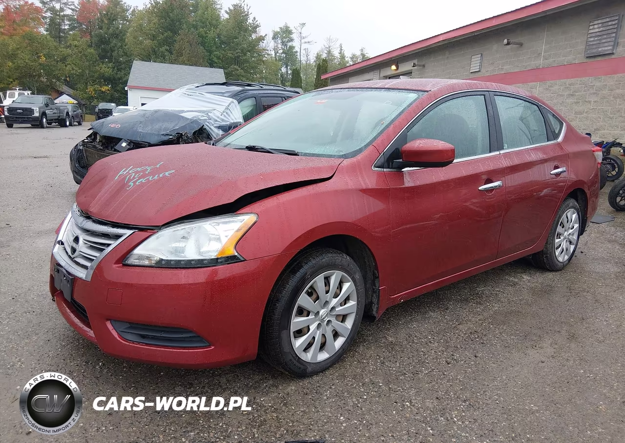 2015 Nissan Sentra Sv VIN:3N1AB7AP2FY213469 - 2