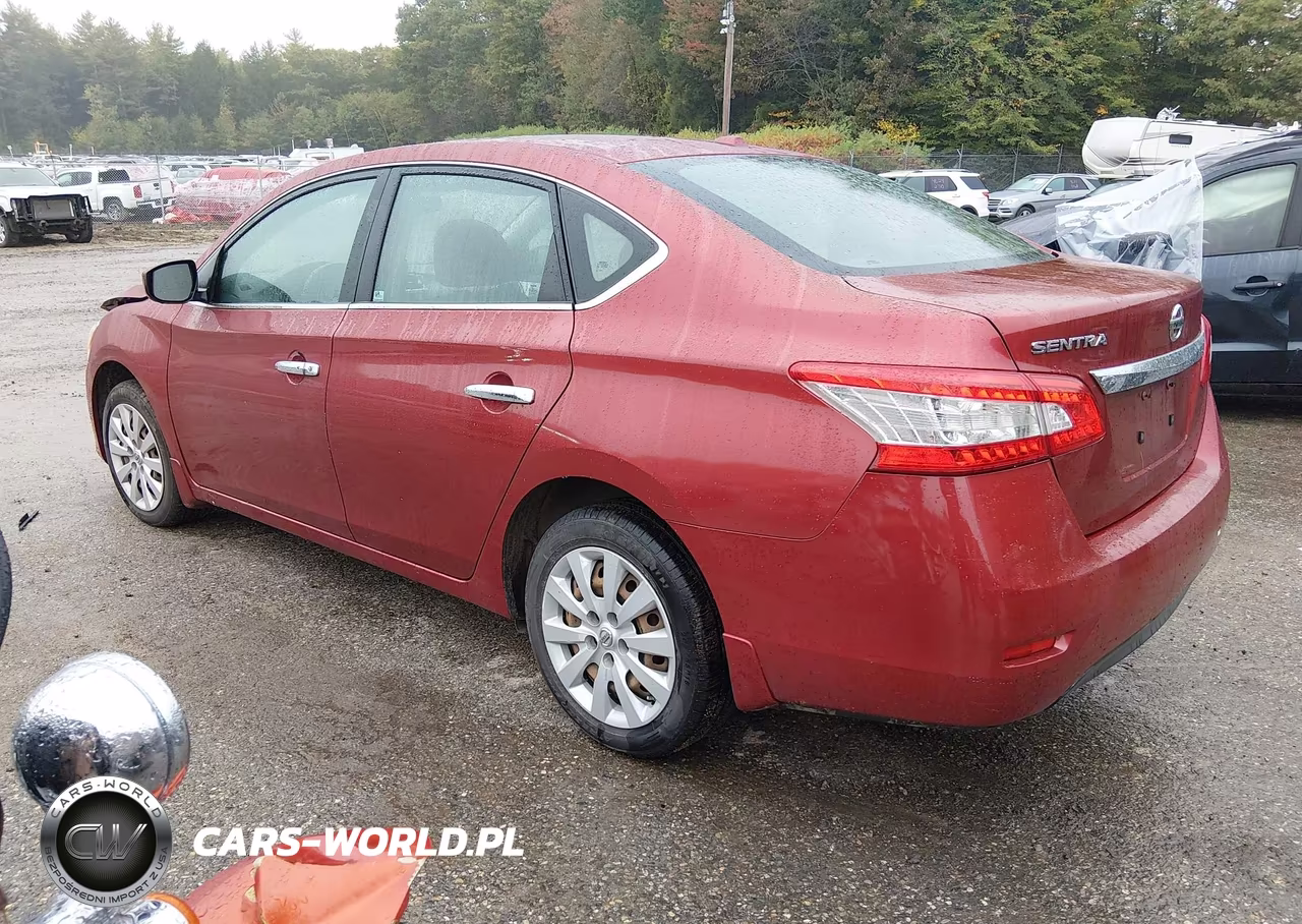 2015 Nissan Sentra Sv VIN:3N1AB7AP2FY213469 - 3