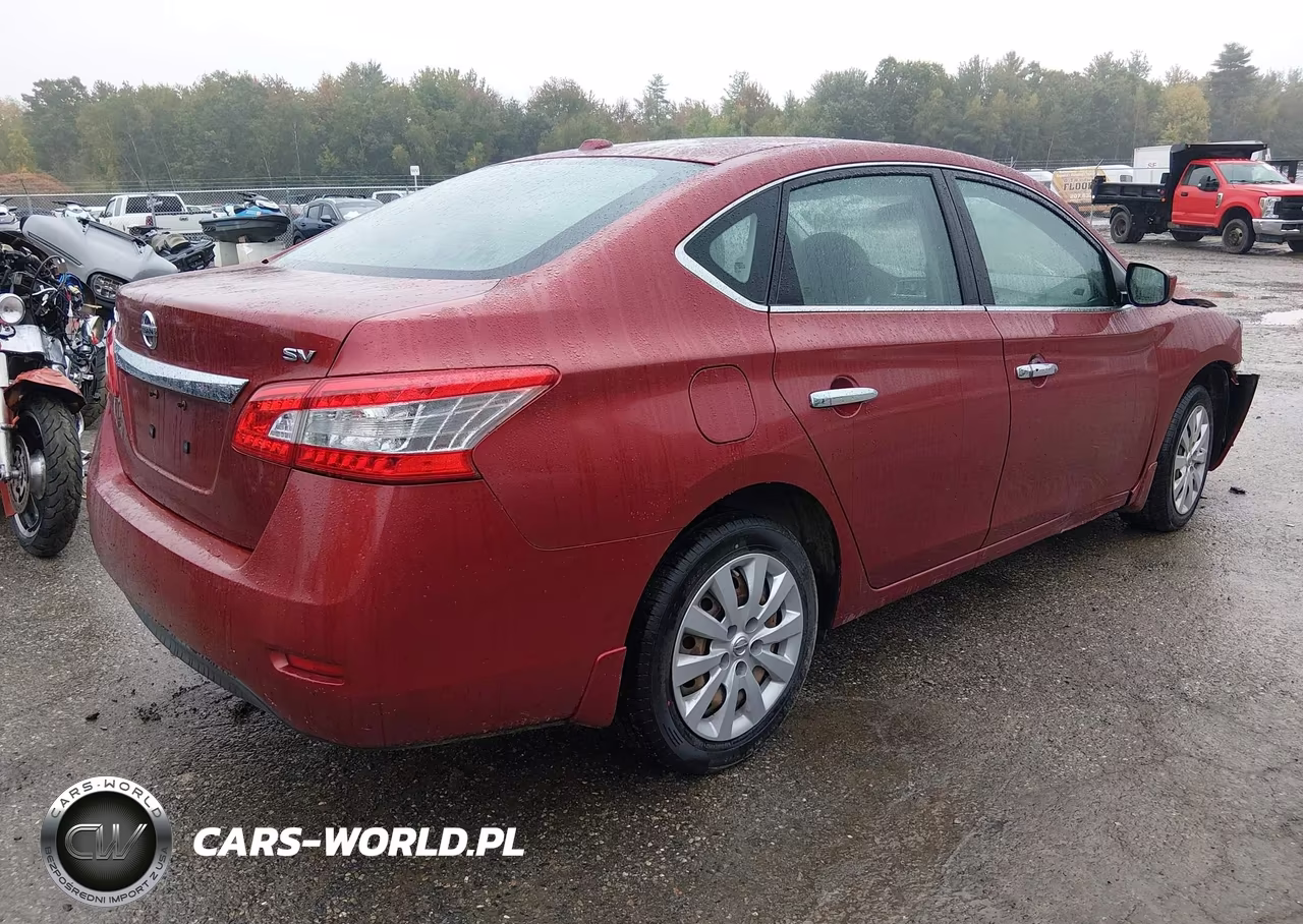 2015 Nissan Sentra Sv VIN:3N1AB7AP2FY213469 - 4