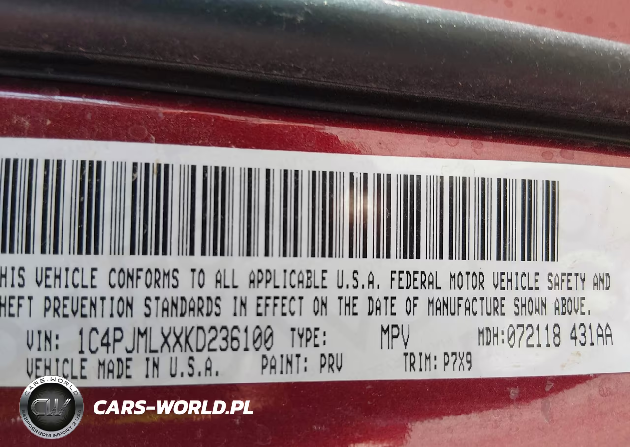 2019 Jeep Cherokee Latitude Plus 4X4 VIN:1C4PJMLXXKD236100 - 9